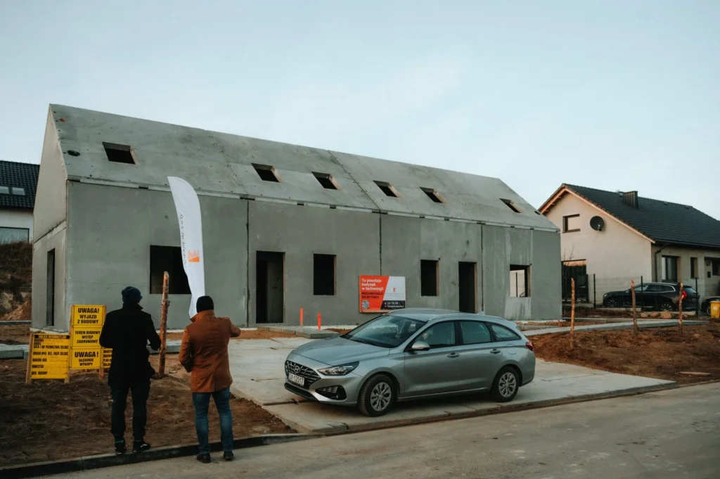 projekt domu w pełnej prefabrykacji żelbetowej