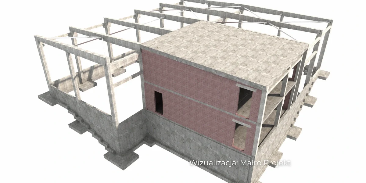 Realizacje_malroprojekt hala przemysłowa prefabrykaty