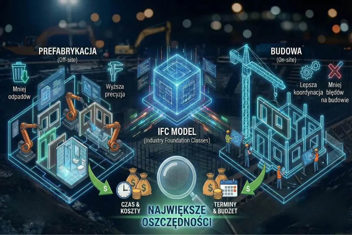 model IFC w prefabrykacji