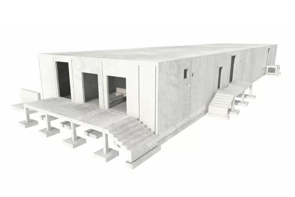 Ruda Śląska - budynek stacyjny rozdzielni i nastawni