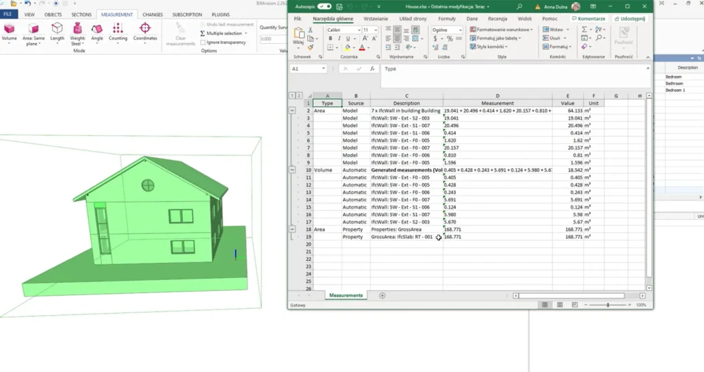 model IFC w prefabrykacji