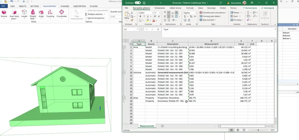 model IFC w prefabrykacji