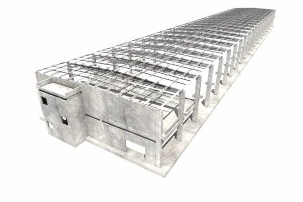 prefabrykowana hala żelbetowa