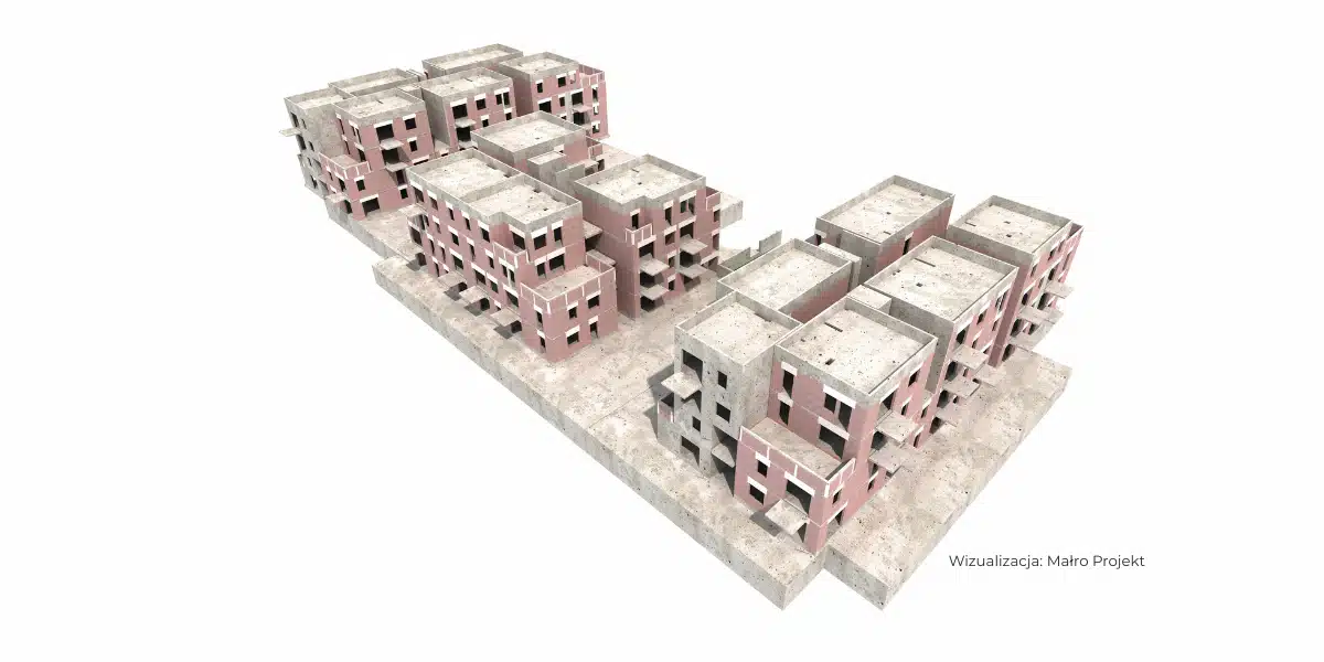 Projekt konstrukcji budynków wielorodzinnych Bytom
