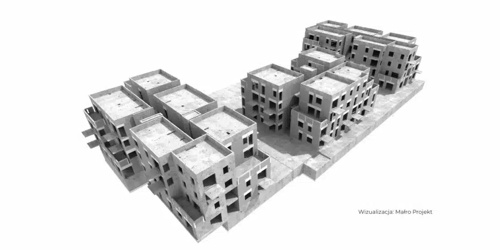Projekt konstrukcji budynków wielorodzinnych Bytom
