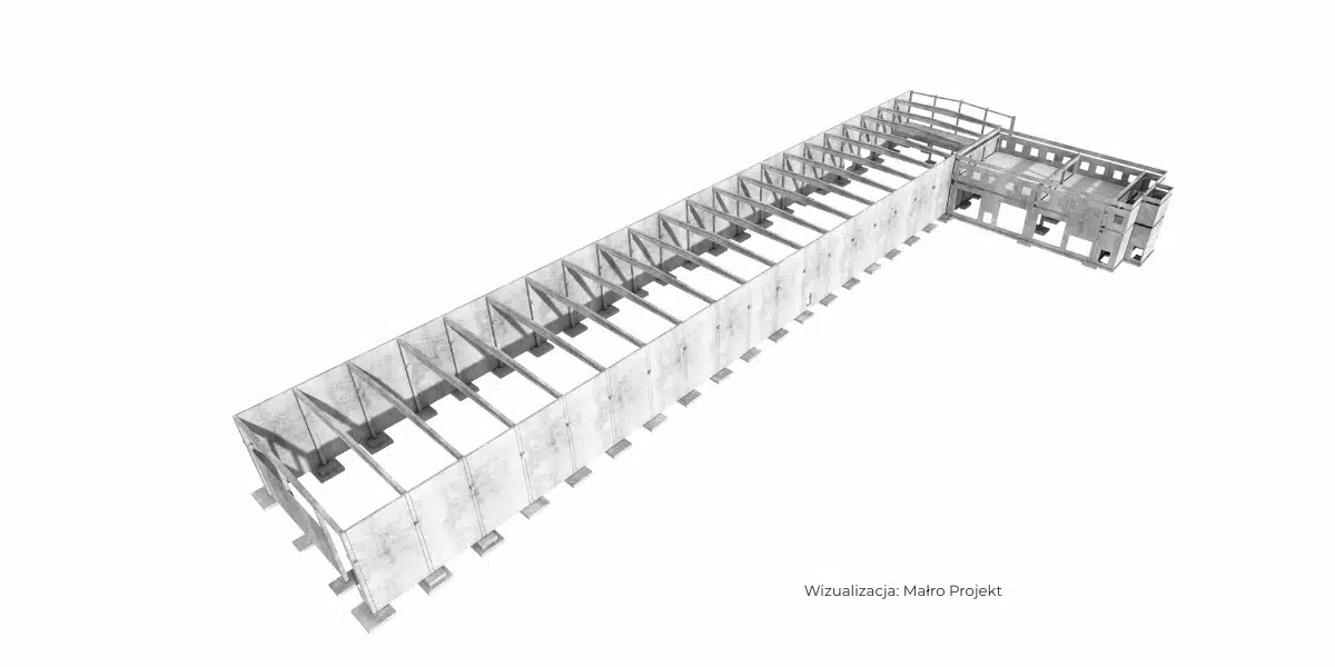 Projekthaliprzemysowejibudynkuprzemysowego-webp-2 Projekt hali przemysłowej wykonany w technologii prefabrykowanej