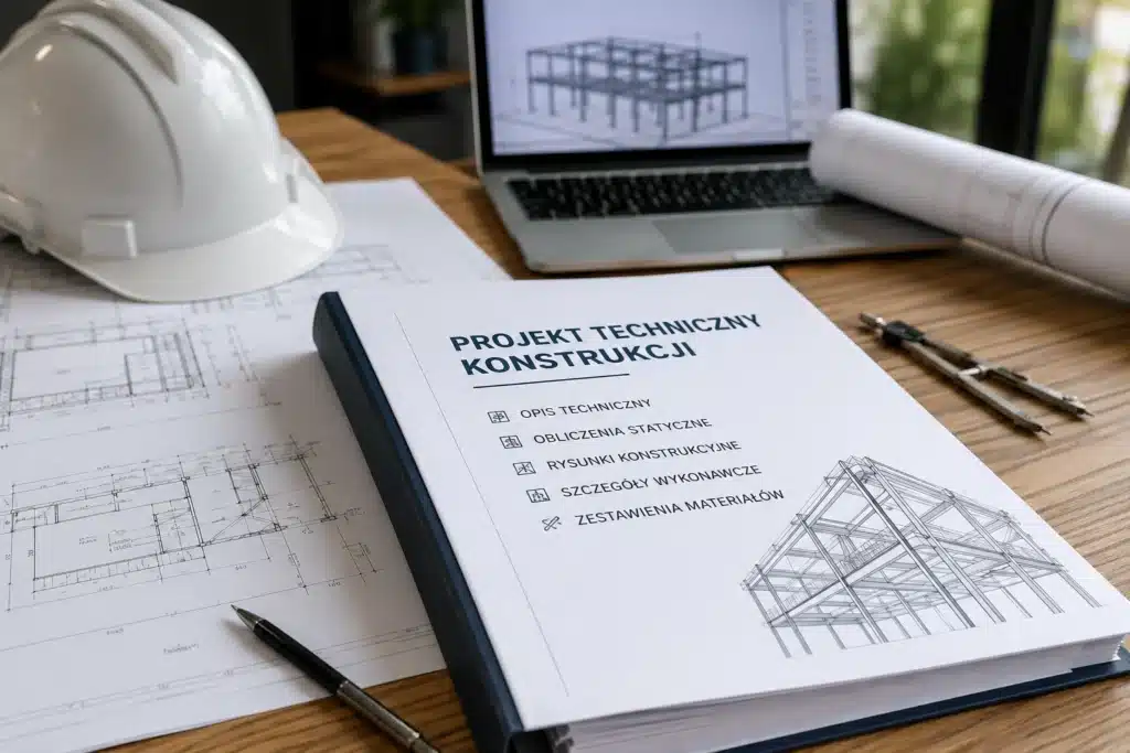 projekt techniczny konstrukcji