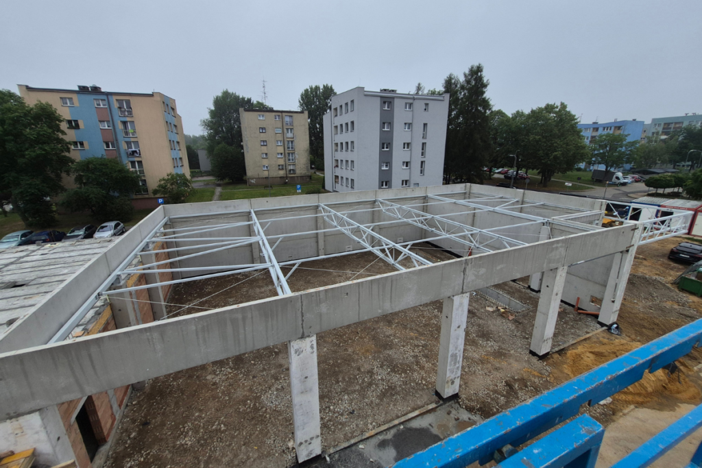 projekt konstrukcji Straży Pożarnej w Tychach