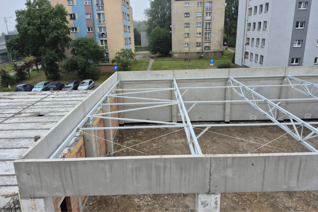 projekt konstrukcji Straży Pożarnej w Tychach